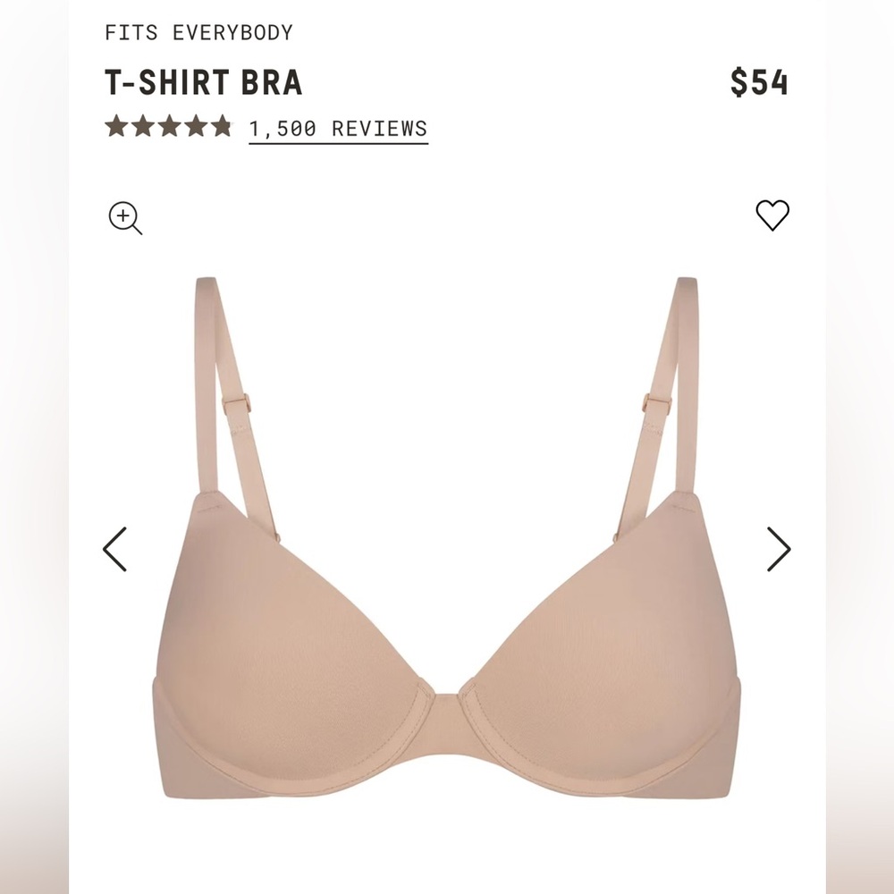 SKIMS fits everybody tshirt bra